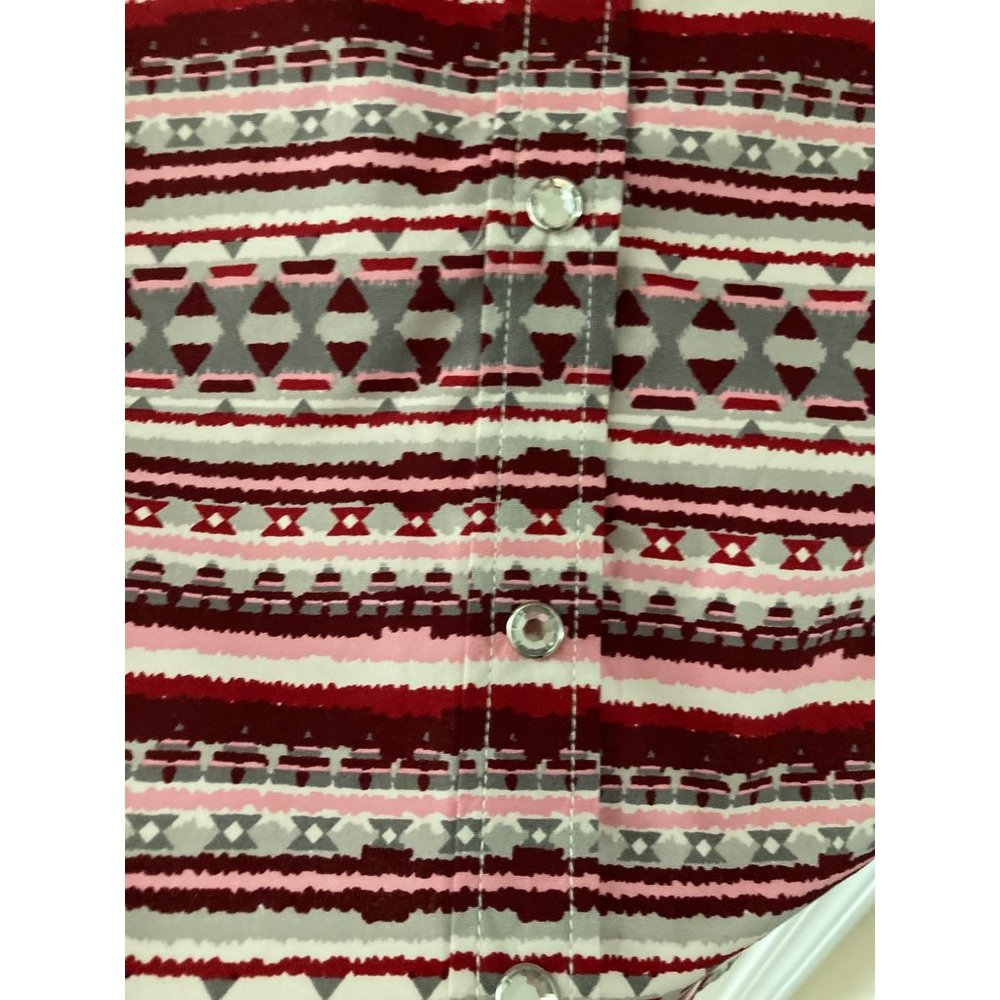 NWT  Cowgirl Hardware Vintage Azlec S/S Print Short Sleeve Shirt Large - Picture 4 of 7